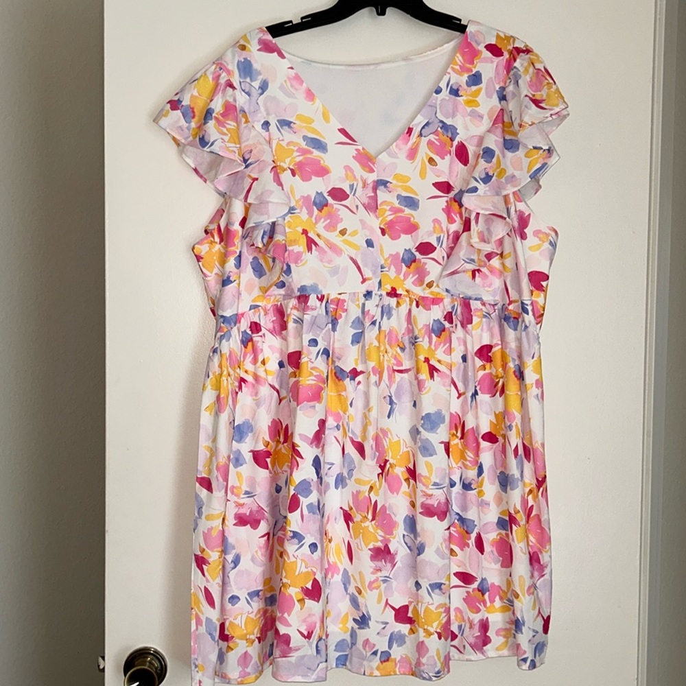 Colorful Floral Dress